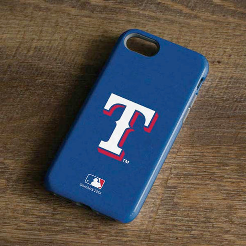 MLB Texas Rangers - Solid Distressed iPhone 7 Pro Case