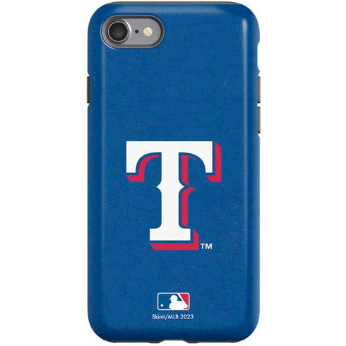 MLB Texas Rangers - Solid Distressed iPhone SE (2nd & 3rd Gen) Pro Case