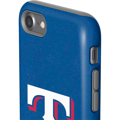 MLB Texas Rangers - Solid Distressed iPhone SE (2nd & 3rd Gen) Pro Case