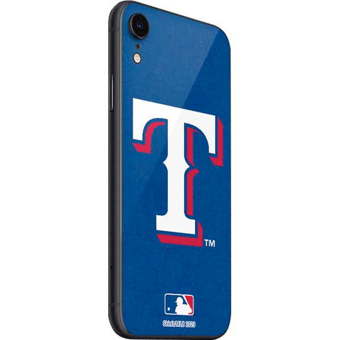 MLB Texas Rangers - Solid Distressed iPhone SE (2nd & 3rd Gen) Skin