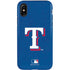 MLB Texas Rangers - Solid Distressed iPhone X Pro Case
