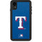 MLB Texas Rangers - Solid Distressed iPhone XR Waterproof Case