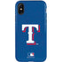 MLB Texas Rangers - Solid Distressed iPhone XS Pro Case