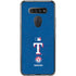 MLB Texas Rangers - Solid Distressed LG K51/Q51 Clear Case