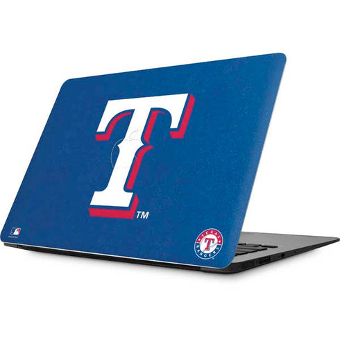 MLB Texas Rangers - Solid Distressed Apple MacBook Skin
