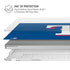 MLB Texas Rangers - Solid Distressed MacBook Pro 13in (2020) Case plus Skin