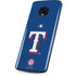 MLB Texas Rangers - Solid Distressed Moto G6 Skin
