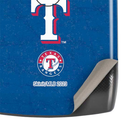 MLB Texas Rangers - Solid Distressed Motorola RAZR Skin