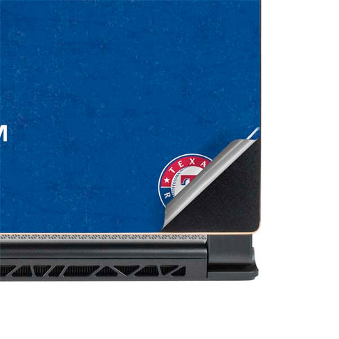 MLB Texas Rangers - Solid Distressed MSI GS65 Stealth Laptop Skin