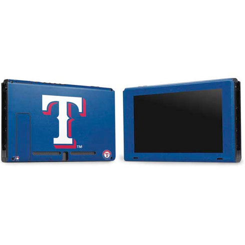 MLB Texas Rangers - Solid Distressed Nintendo Switch Bundle Skin