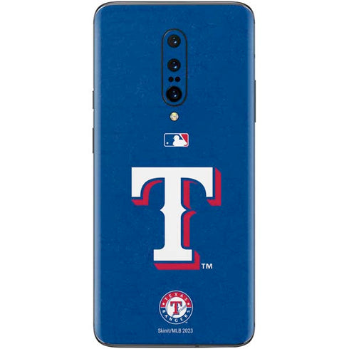 MLB Texas Rangers - Solid Distressed OnePlus 7 Pro Skin