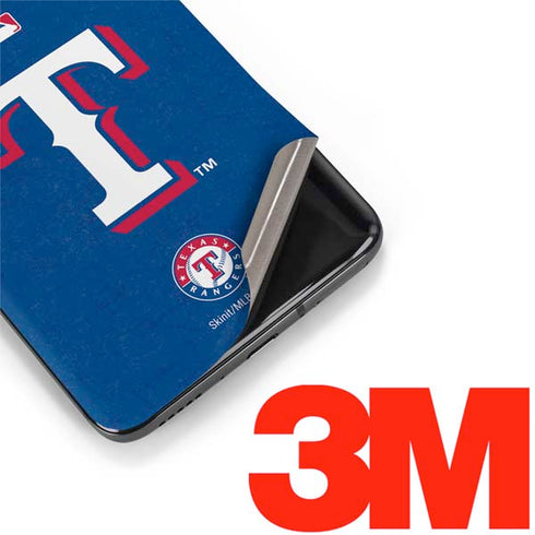 MLB Texas Rangers - Solid Distressed OnePlus 7 Pro Skin