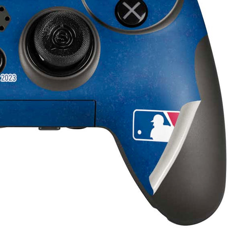 MLB Texas Rangers - Solid Distressed PlayStation Scuf Vantage 2 Controller Skin