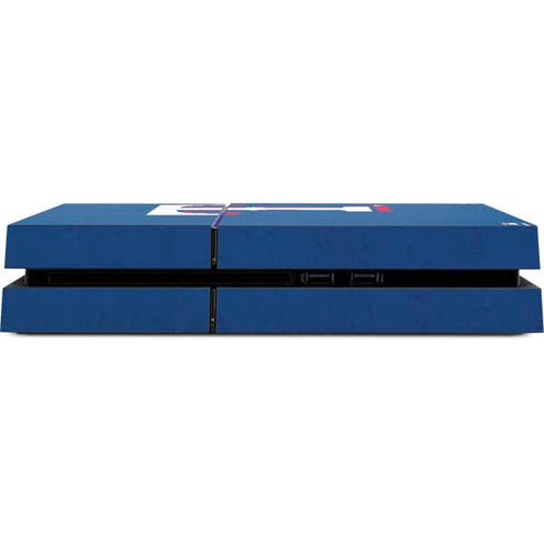 MLB Texas Rangers - Solid Distressed PS4 Console Skin