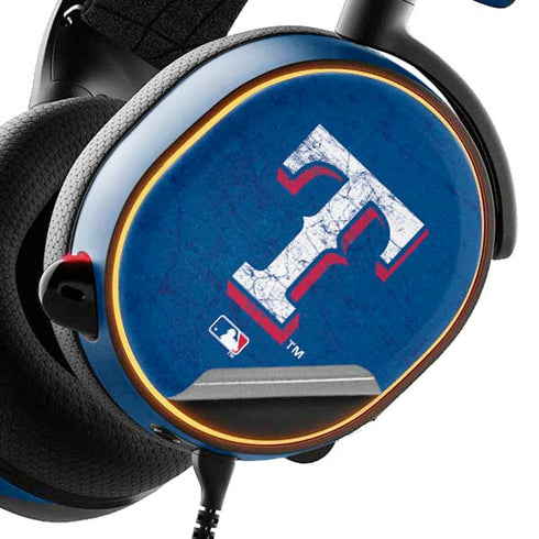 MLB Texas Rangers - Solid Distressed SteelSeries Arctis 3 Skin