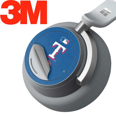 MLB Texas Rangers - Solid Distressed Surface Headphones Skin