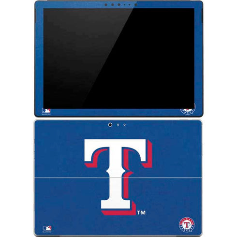 MLB Texas Rangers - Solid Distressed Surface Pro 4 Skin