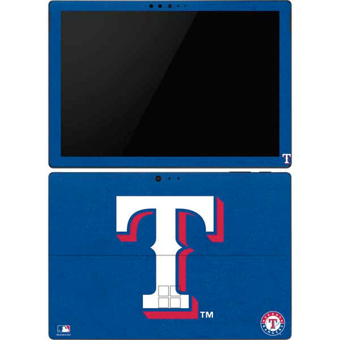 MLB Texas Rangers - Solid Distressed Surface Pro 6 Skin