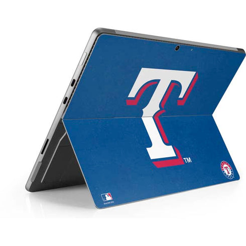MLB Texas Rangers - Solid Distressed Surface Pro 9 Skin