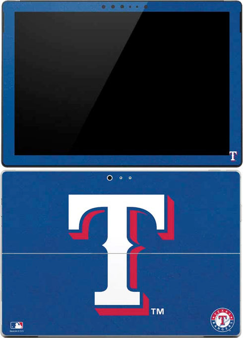MLB Texas Rangers - Solid Distressed Surface Pro (2017) Skin