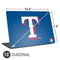 MLB Texas Rangers - Solid Distressed Universal Laptop 13in (10.6 x 7.6in) Skin