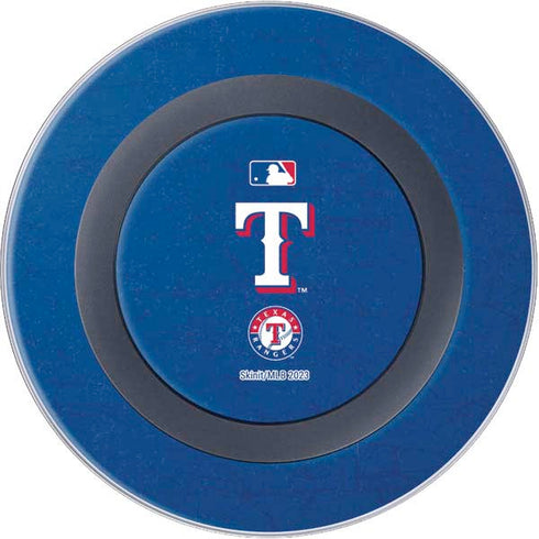 MLB Texas Rangers - Solid Distressed Wireless Charger Skin