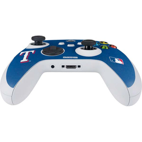 MLB Texas Rangers - Solid Distressed Xbox Series S Controller Skin