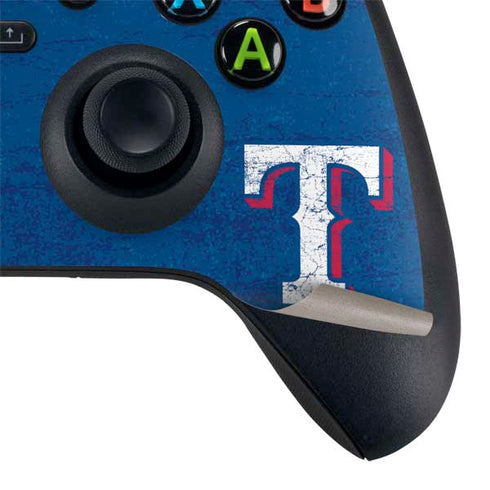 MLB Texas Rangers - Solid Distressed Xbox Series X Bundle Skin