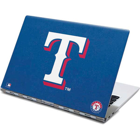 MLB Texas Rangers - Solid Distressed Yoga 910 2-in-1 14in Touch-Screen Skin