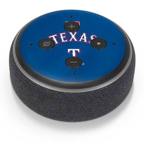 MLB Texas Rangers Alternate/Away Jersey Amazon Echo Dot Skin