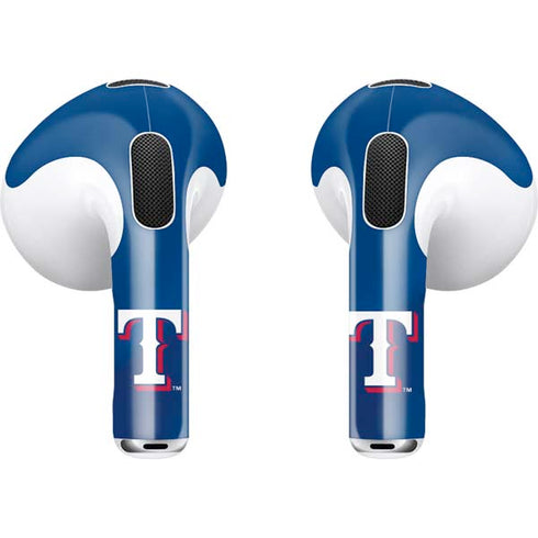 MLB Texas Rangers Alternate/Away Jersey Apple AirPods (3rd Gen 2021) Skin