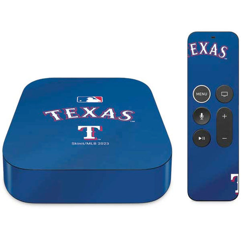 MLB Texas Rangers Alternate/Away Jersey Apple TV Skin