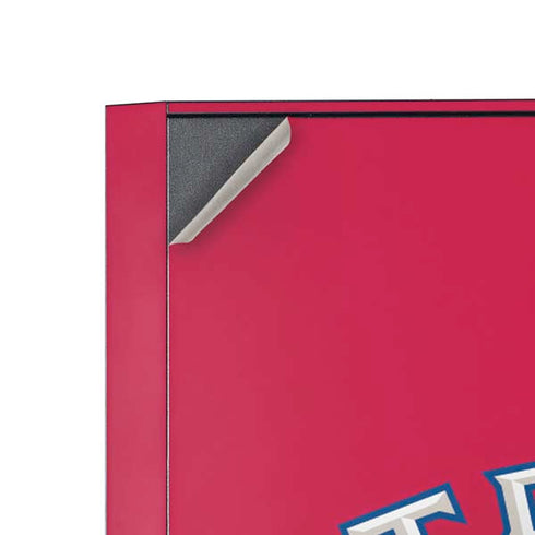 MLB Texas Rangers Alternate/Away Jersey Corsair 4000D Tempered Glass Mid-Tower ATX Case Skin