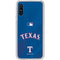 MLB Texas Rangers Alternate/Away Jersey Galaxy A10e Clear Case