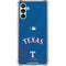 MLB Texas Rangers Alternate/Away Jersey Galaxy A13 5G Clear Case