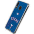 MLB Texas Rangers Alternate/Away Jersey Galaxy A30 Clear Case