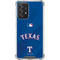 MLB Texas Rangers Alternate/Away Jersey Galaxy A52 5G Clear Case