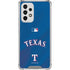 MLB Texas Rangers Alternate/Away Jersey Galaxy A53 5G Clear Case