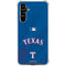 MLB Texas Rangers Alternate/Away Jersey Galaxy A54 5G Clear Case