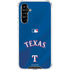 MLB Texas Rangers Alternate/Away Jersey Galaxy A54 5G Clear Case