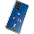 MLB Texas Rangers Alternate/Away Jersey Galaxy A72 5G Clear Case