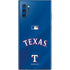 MLB Texas Rangers Alternate/Away Jersey Galaxy Note 10 Plus Skin