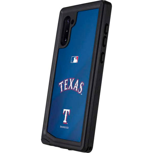 MLB Texas Rangers Alternate/Away Jersey Galaxy Note 10 Waterproof Case
