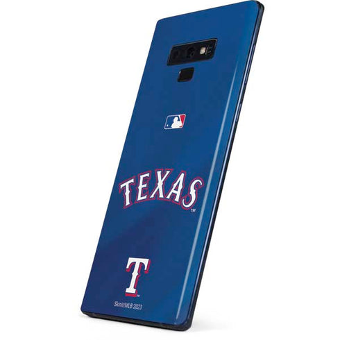 MLB Texas Rangers Alternate/Away Jersey Galaxy Note 9 Skin
