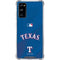 MLB Texas Rangers Alternate/Away Jersey Galaxy S20 FE Clear Case