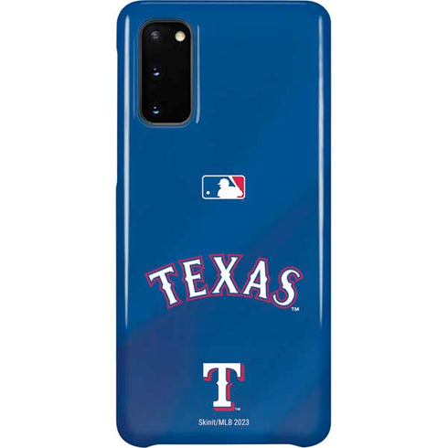 MLB Texas Rangers Alternate/Away Jersey Galaxy S20 Lite Case