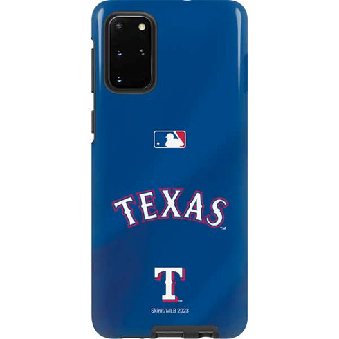 MLB Texas Rangers Alternate/Away Jersey Galaxy S20 Plus Pro Case
