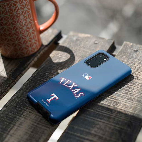 MLB Texas Rangers Alternate/Away Jersey Galaxy S20 Plus Pro Case