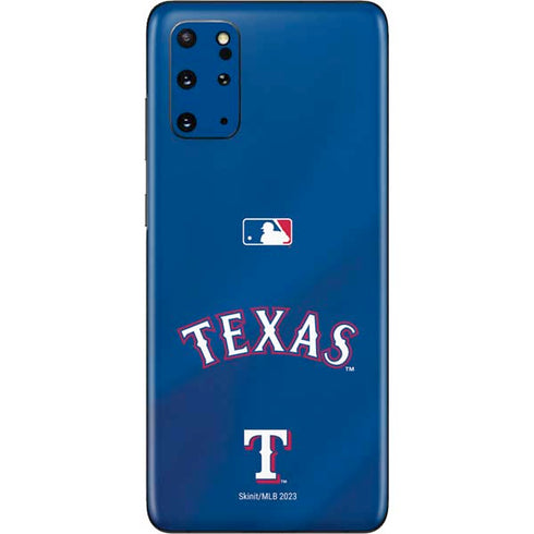 MLB Texas Rangers Alternate/Away Jersey Galaxy S20 Plus Skin