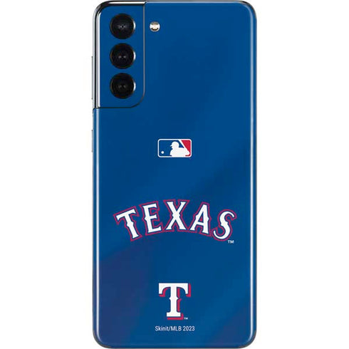 MLB Texas Rangers Alternate/Away Jersey Galaxy S21 5G Skin